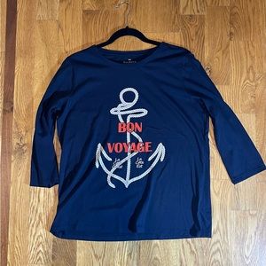 Talbot long sleeve T-shirt Size X